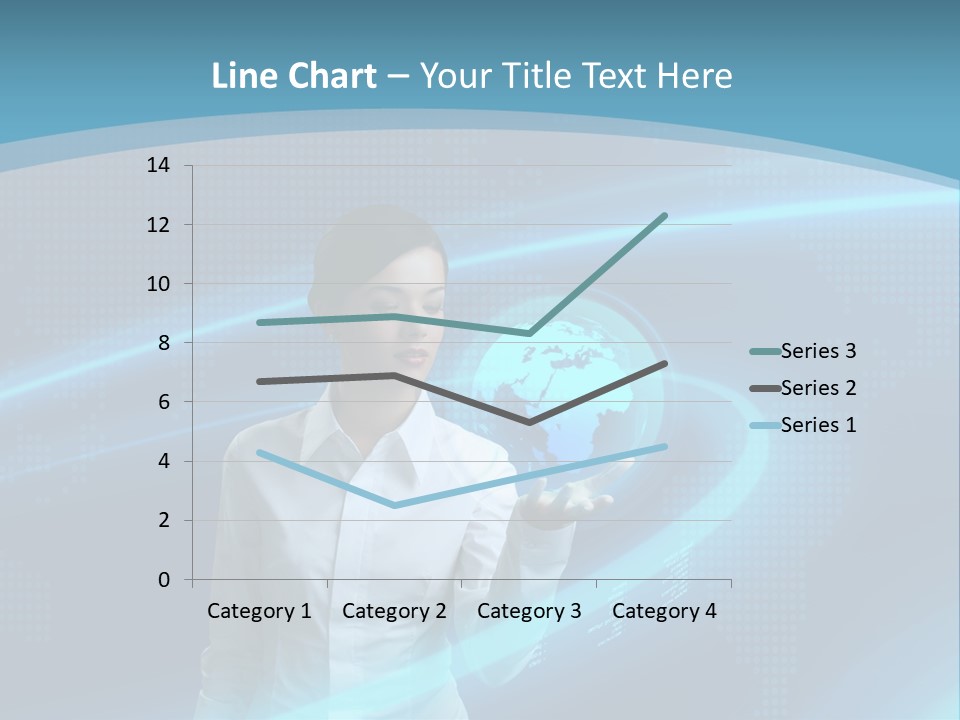 Professional Finger Girl PowerPoint Template