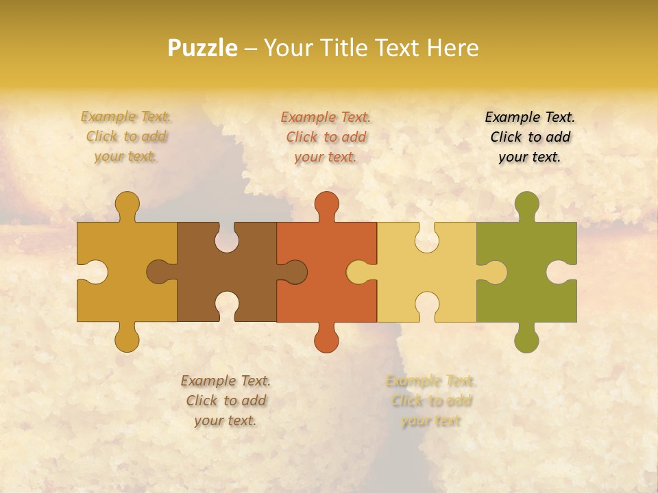 Fresh Texture Eating PowerPoint Template