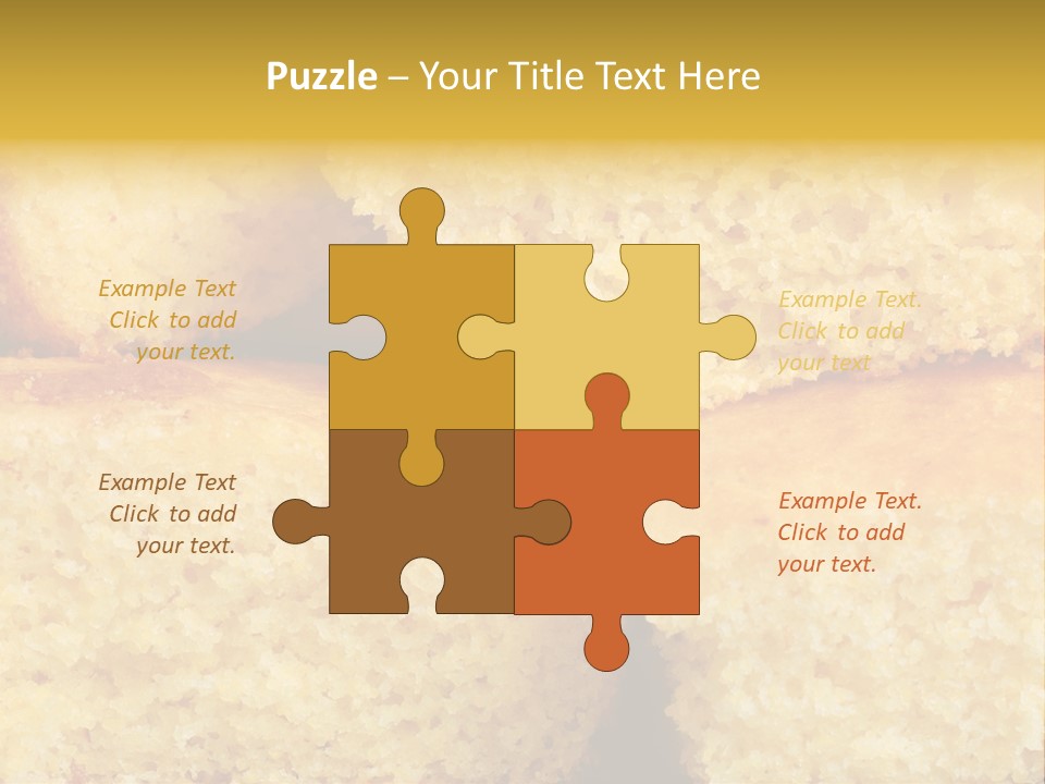 Fresh Texture Eating PowerPoint Template