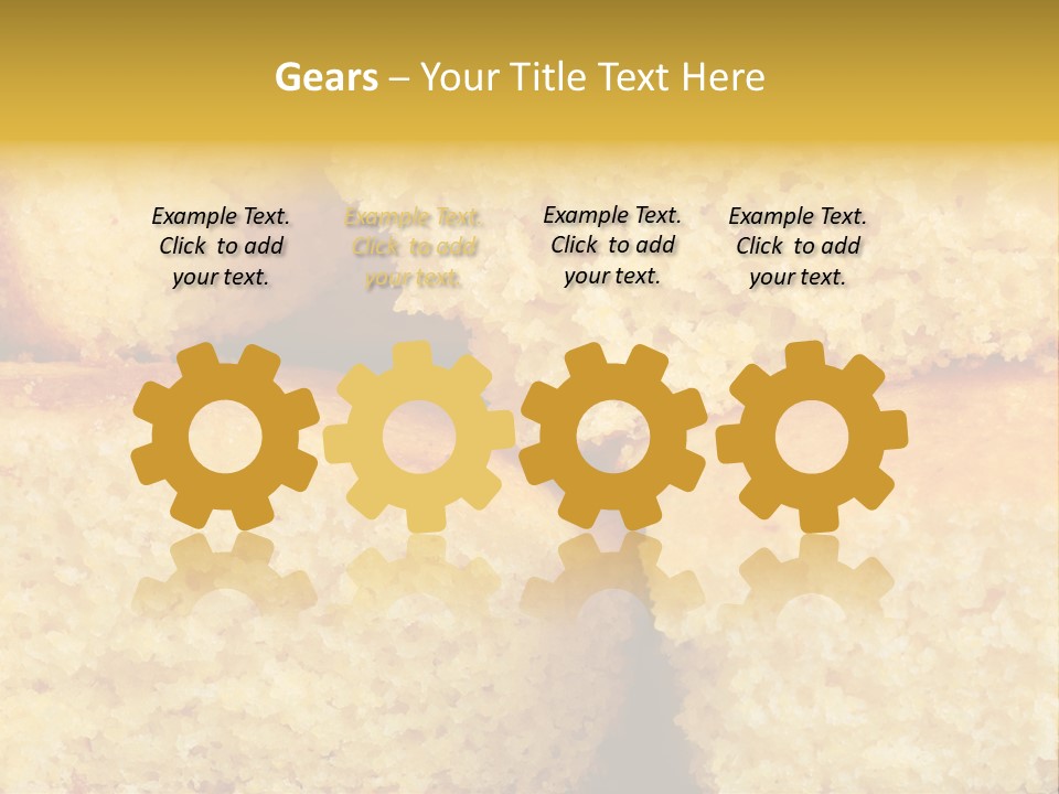 Fresh Texture Eating PowerPoint Template