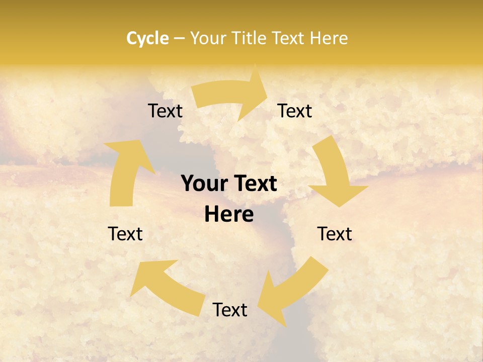 Fresh Texture Eating PowerPoint Template