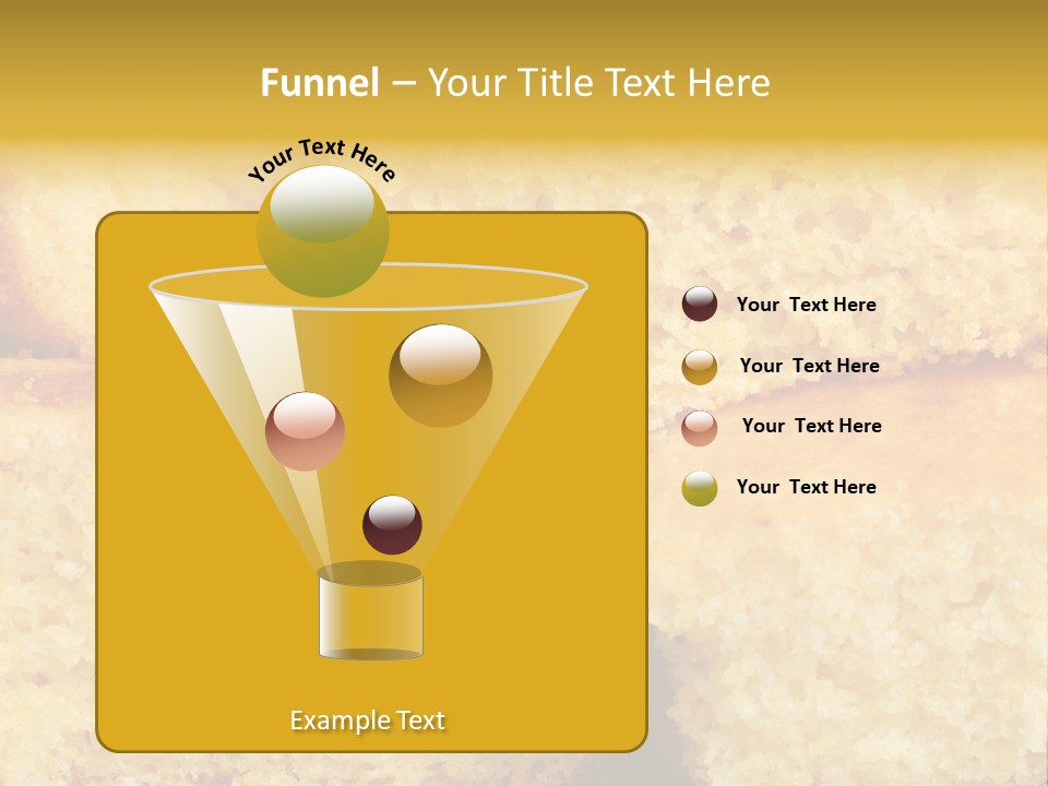 Fresh Texture Eating PowerPoint Template