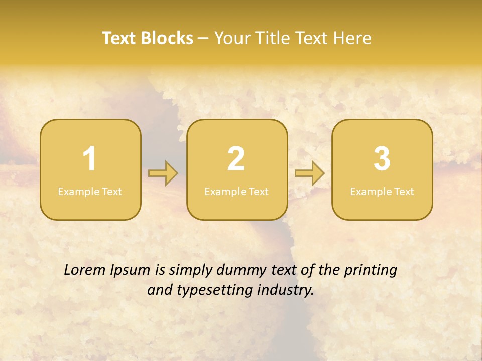 Fresh Texture Eating PowerPoint Template