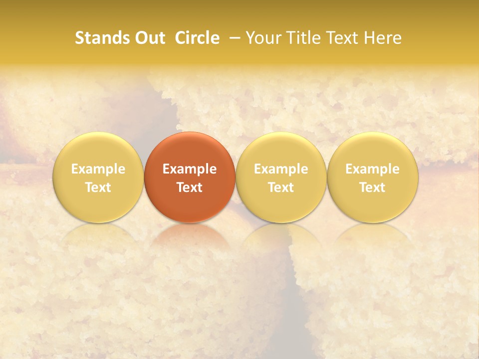 Fresh Texture Eating PowerPoint Template