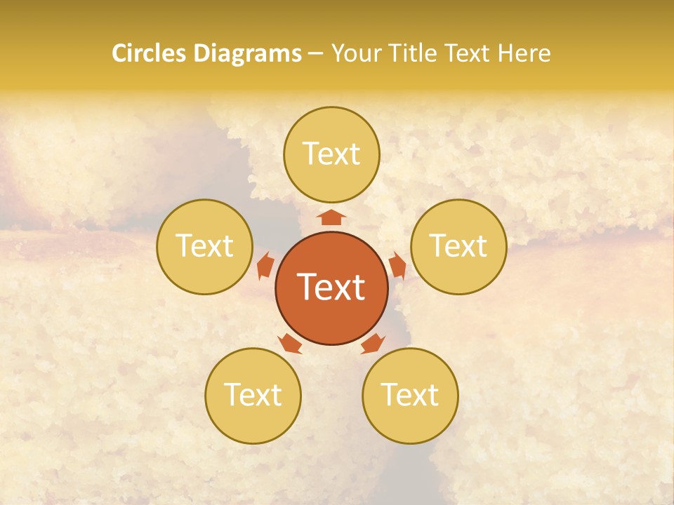 Fresh Texture Eating PowerPoint Template