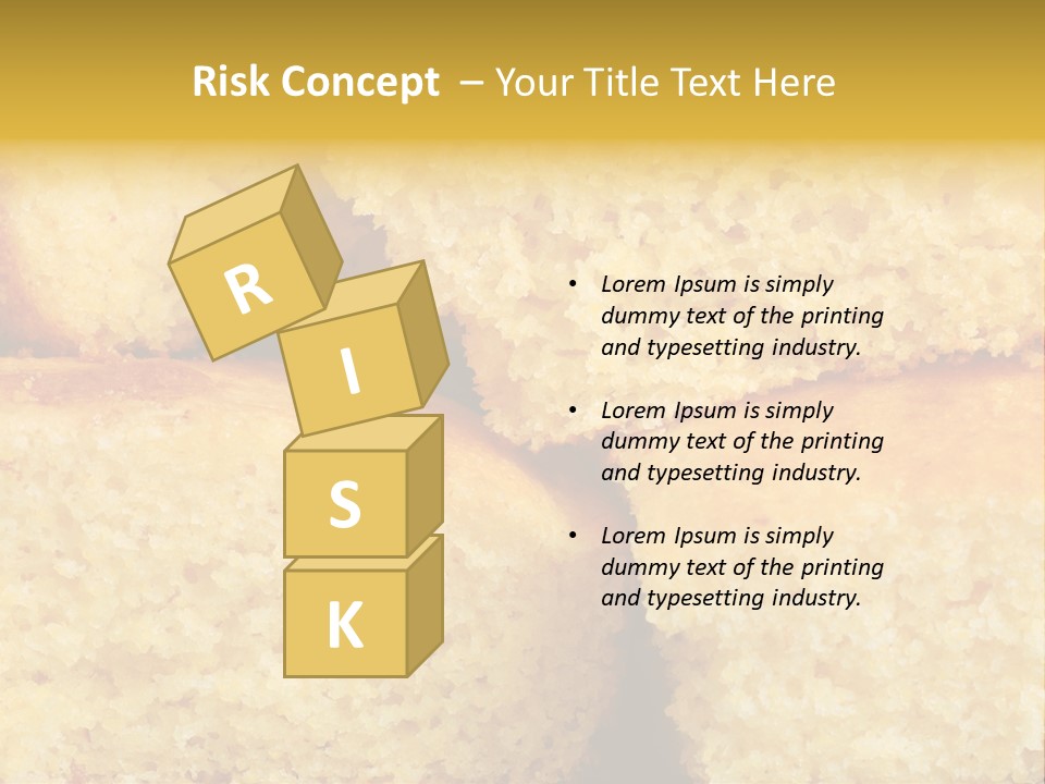 Fresh Texture Eating PowerPoint Template