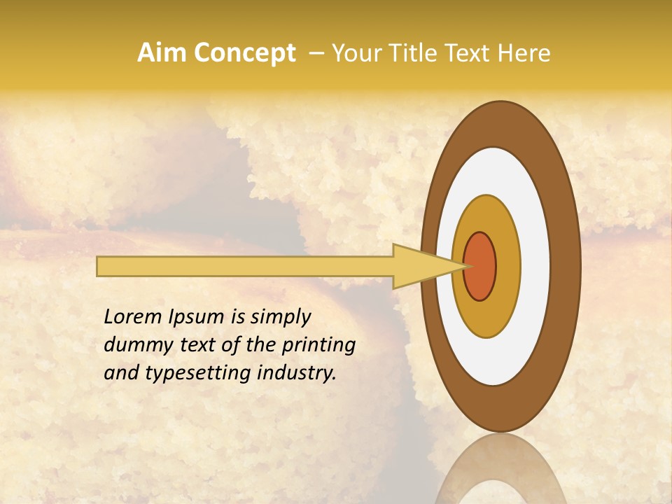 Fresh Texture Eating PowerPoint Template