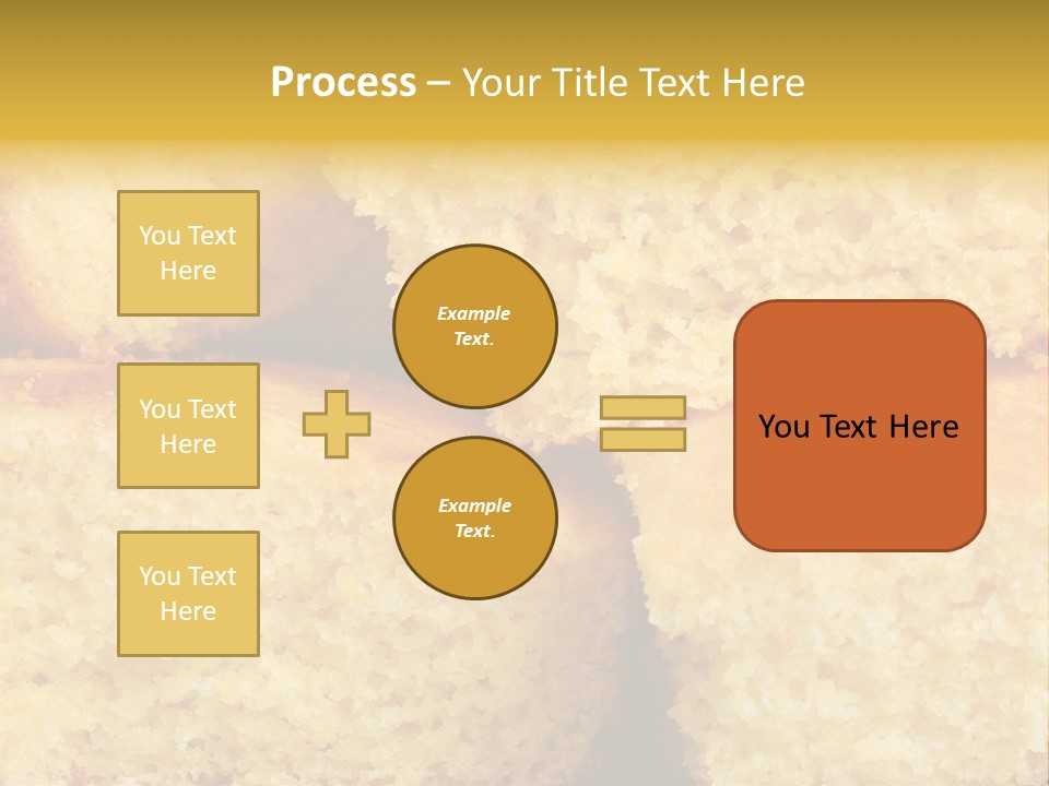 Fresh Texture Eating PowerPoint Template