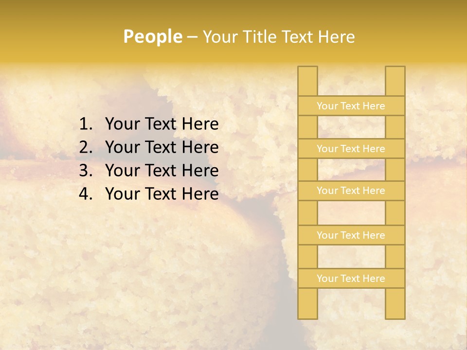 Fresh Texture Eating PowerPoint Template