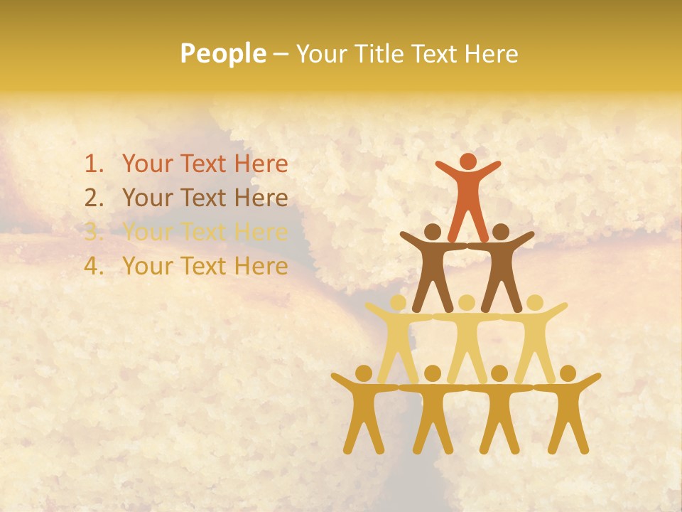 Fresh Texture Eating PowerPoint Template