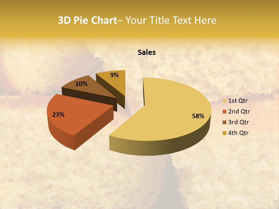 Fresh Texture Eating PowerPoint Template