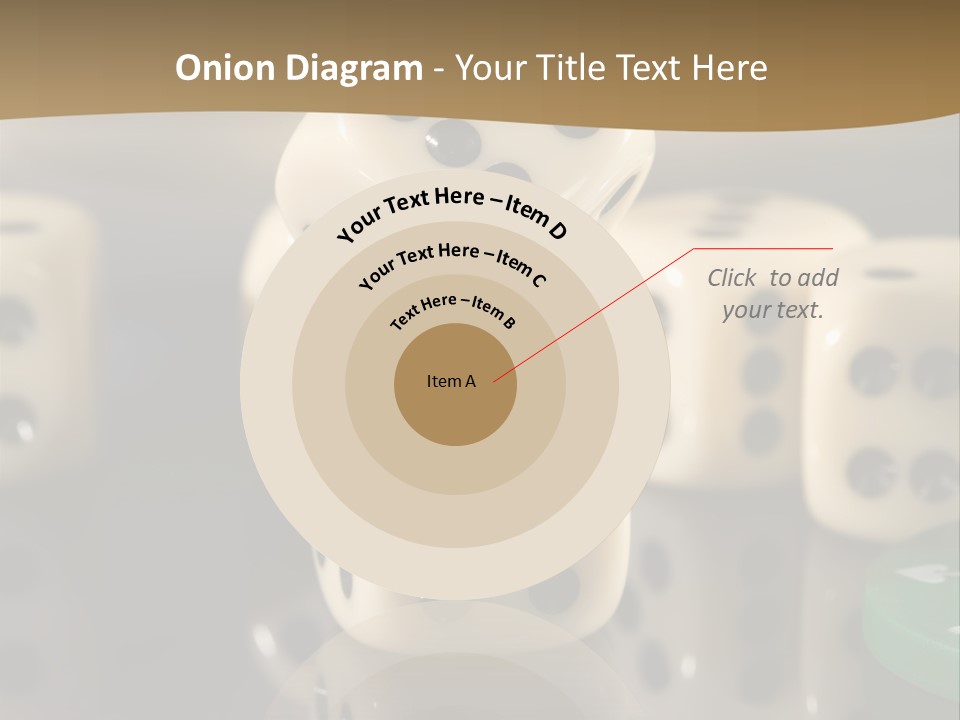 Wager Flush Blue PowerPoint Template