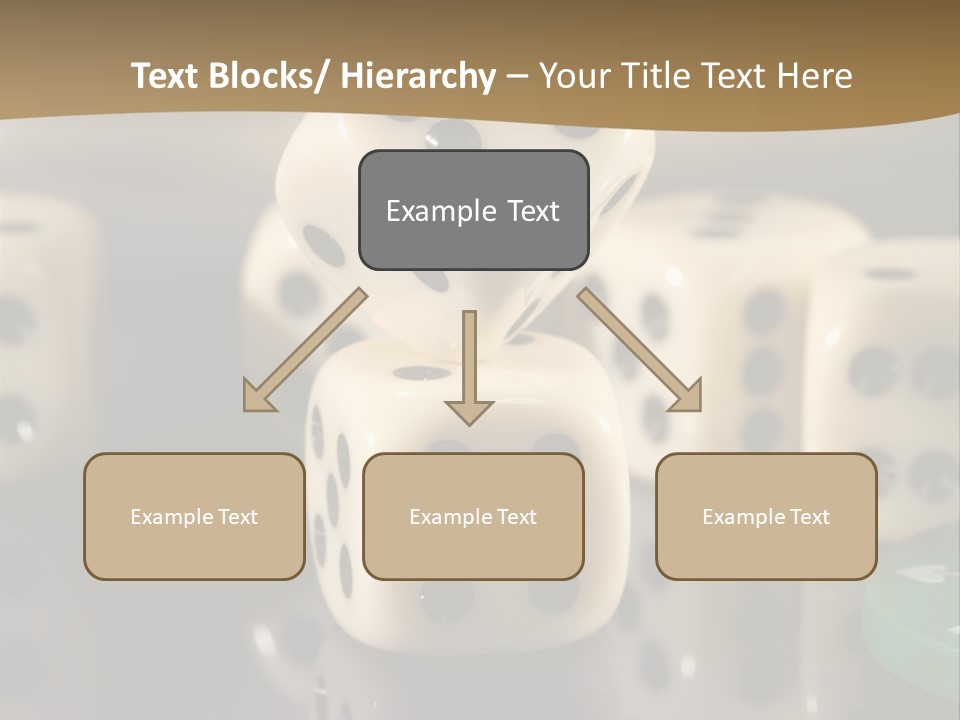 Wager Flush Blue PowerPoint Template