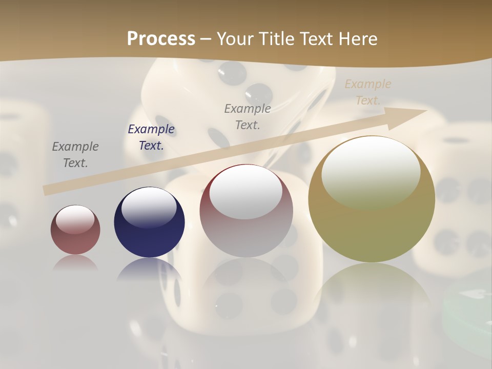 Wager Flush Blue PowerPoint Template