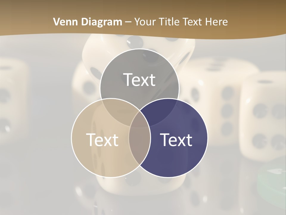 Wager Flush Blue PowerPoint Template