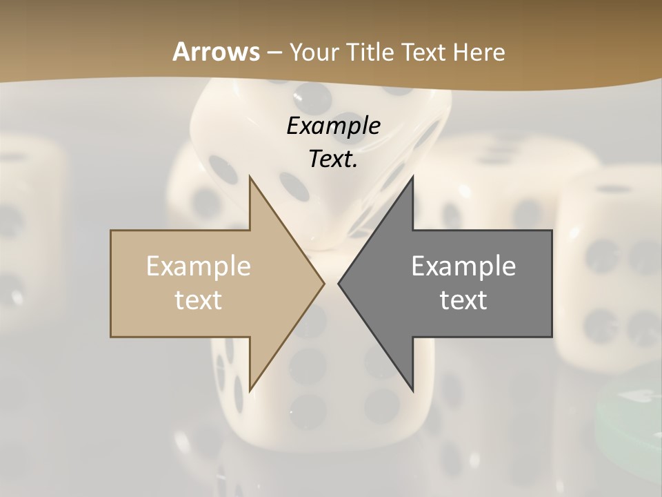 Wager Flush Blue PowerPoint Template