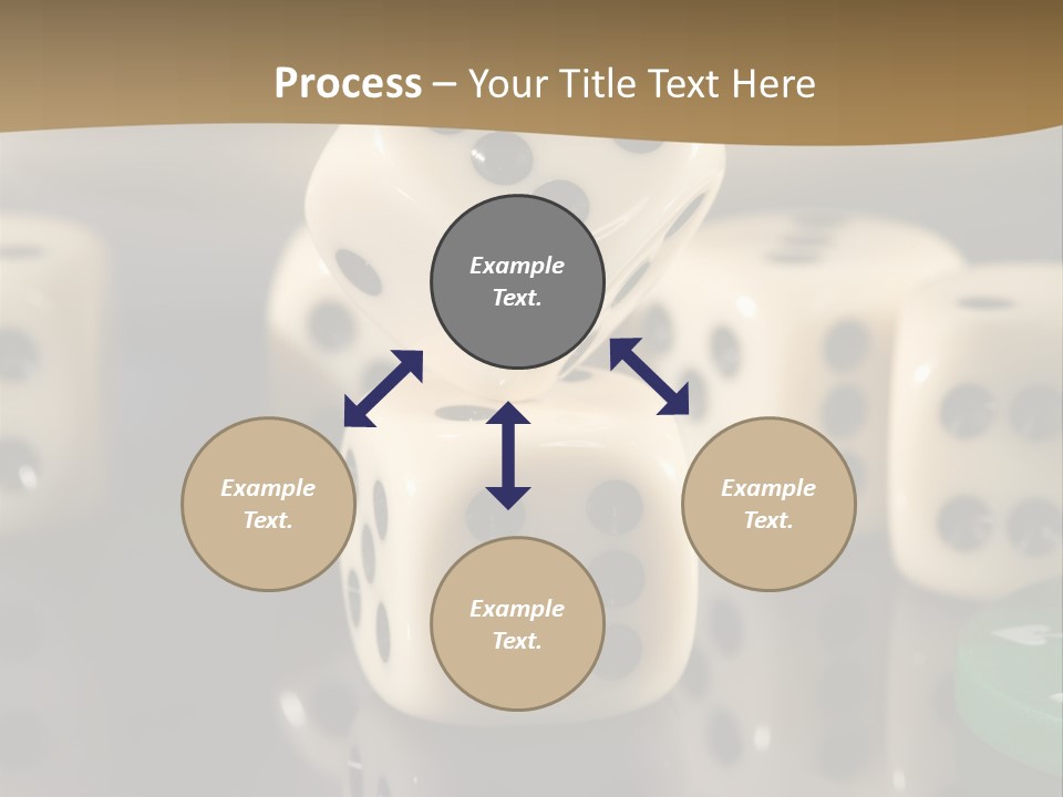 Wager Flush Blue PowerPoint Template