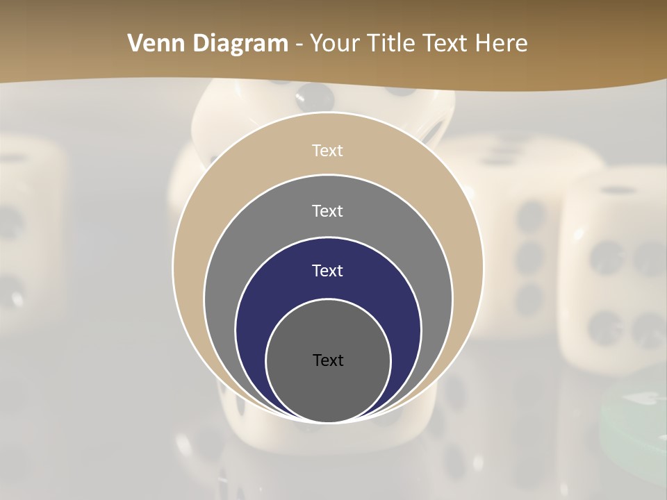 Wager Flush Blue PowerPoint Template