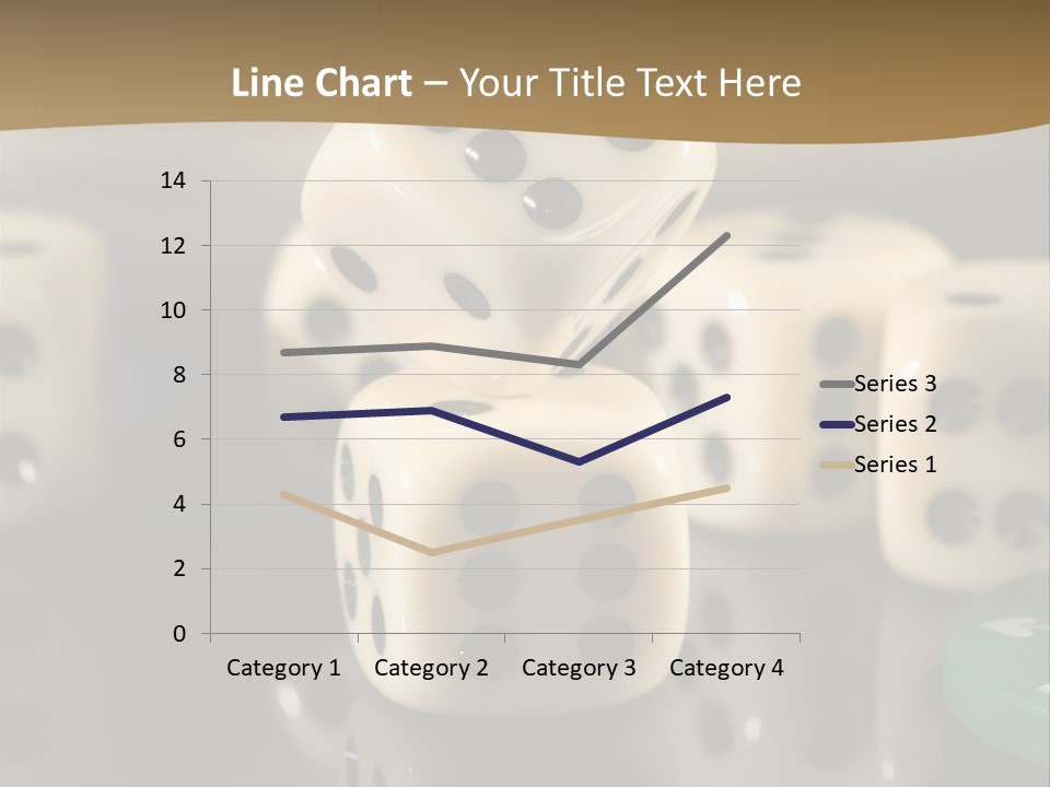 Wager Flush Blue PowerPoint Template