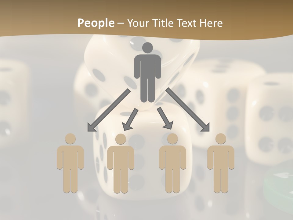 Wager Flush Blue PowerPoint Template