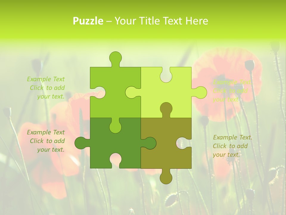 Sunny French Dordogne PowerPoint Template