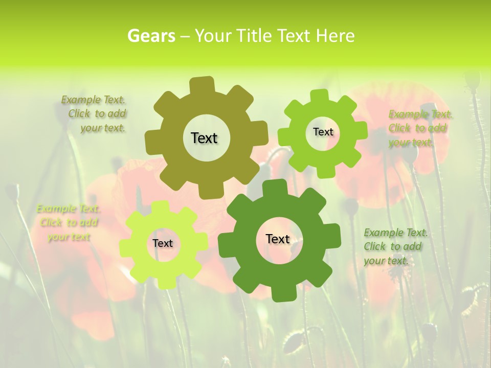 Sunny French Dordogne PowerPoint Template