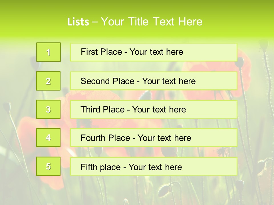 Sunny French Dordogne PowerPoint Template