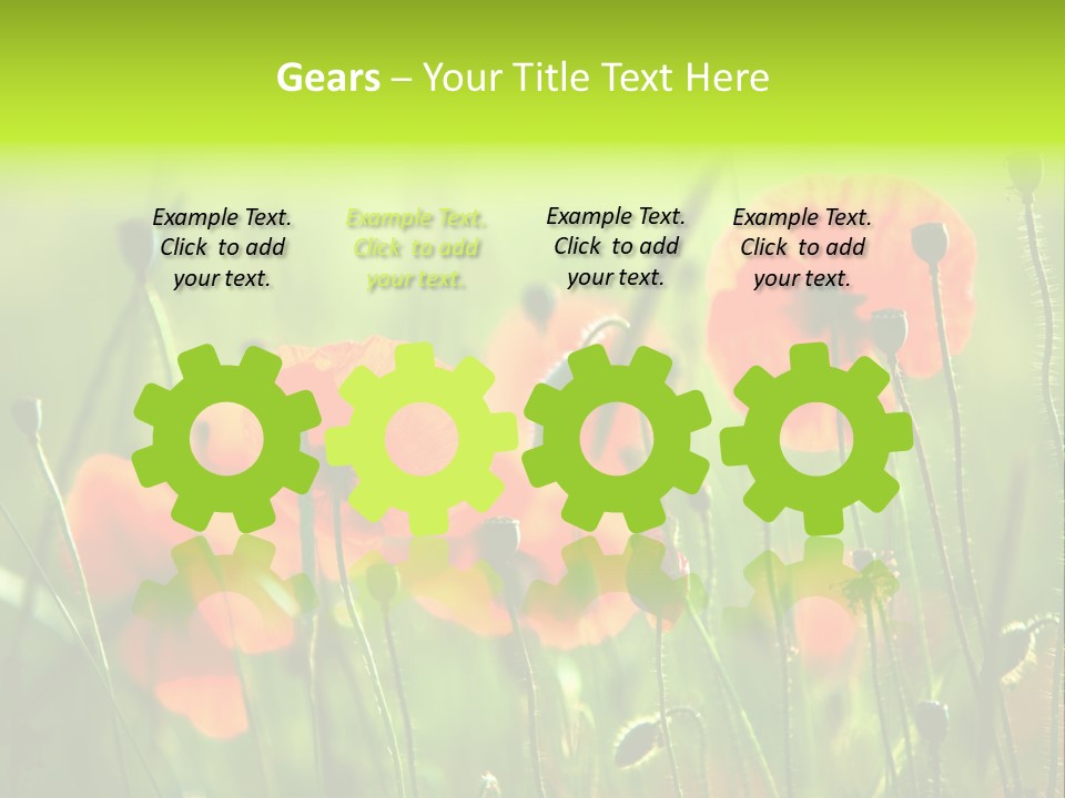 Sunny French Dordogne PowerPoint Template