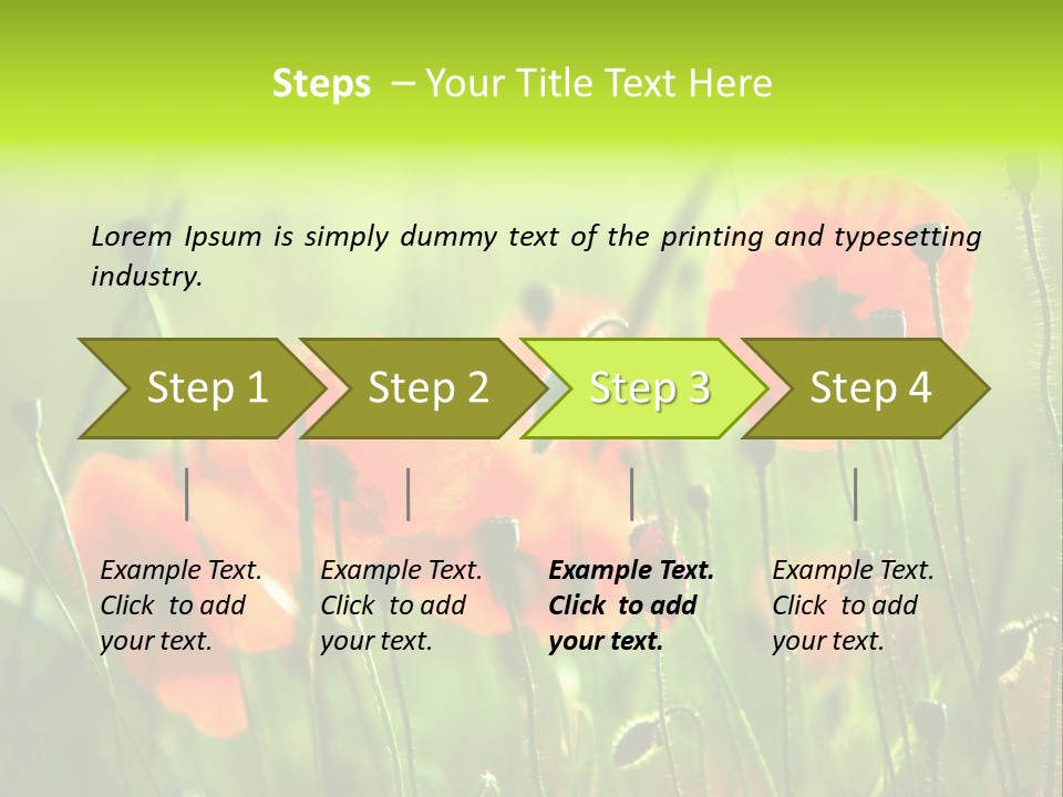 Sunny French Dordogne PowerPoint Template