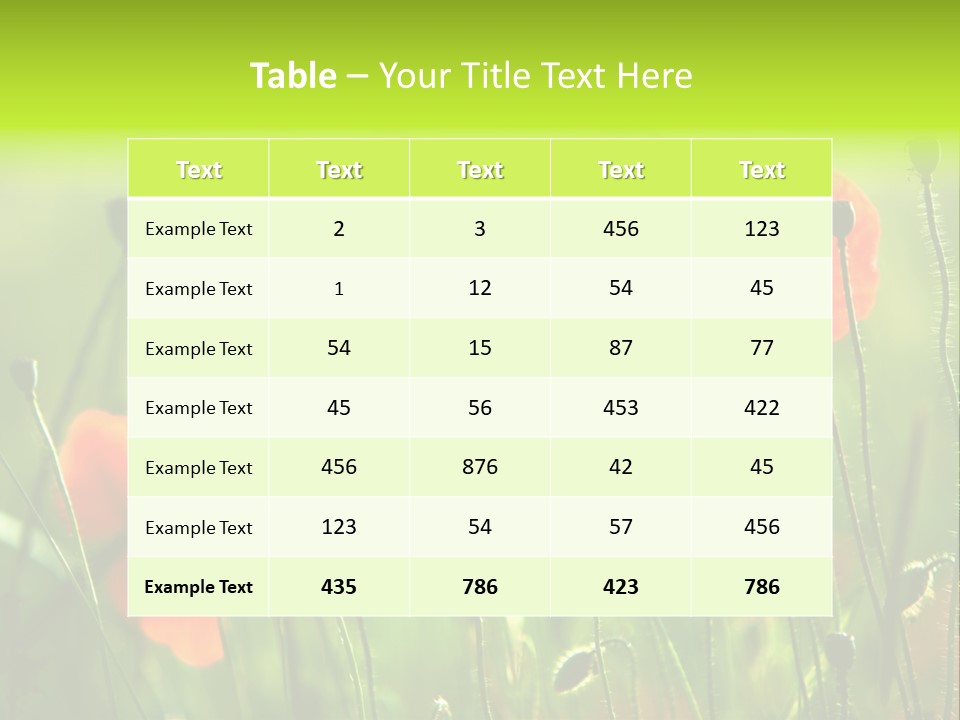 Sunny French Dordogne PowerPoint Template