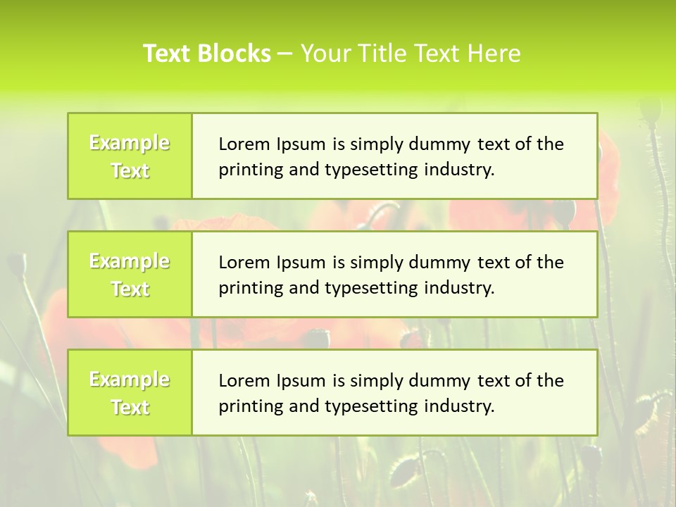 Sunny French Dordogne PowerPoint Template