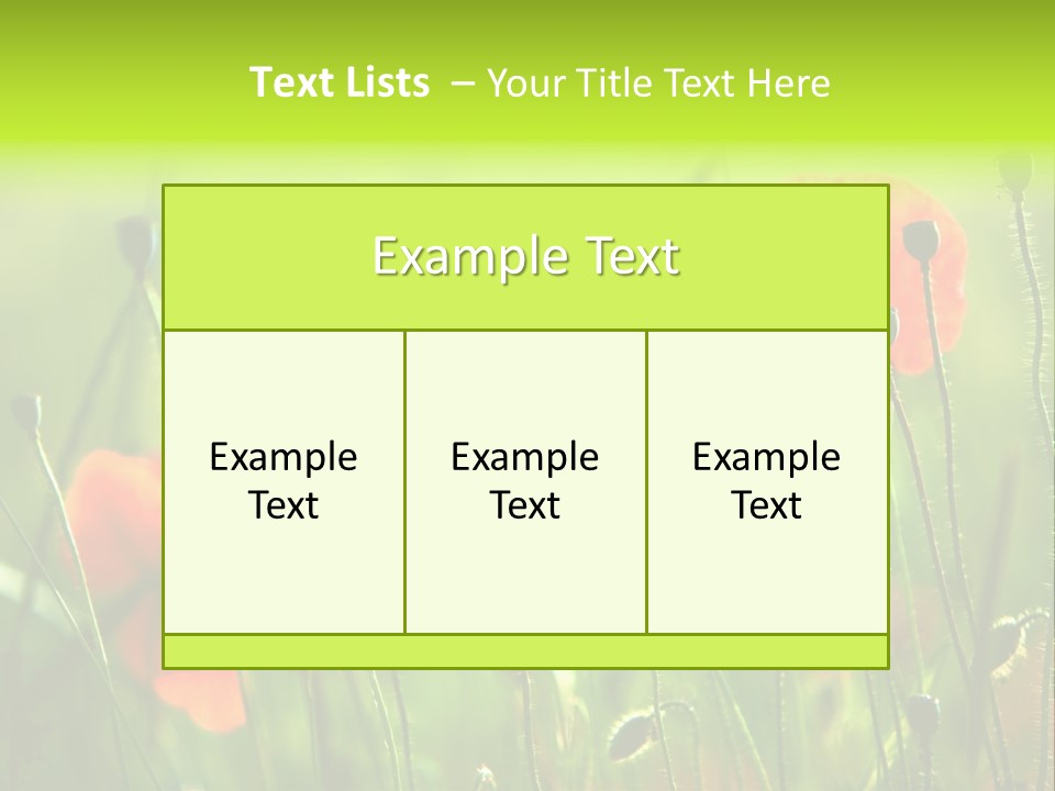 Sunny French Dordogne PowerPoint Template