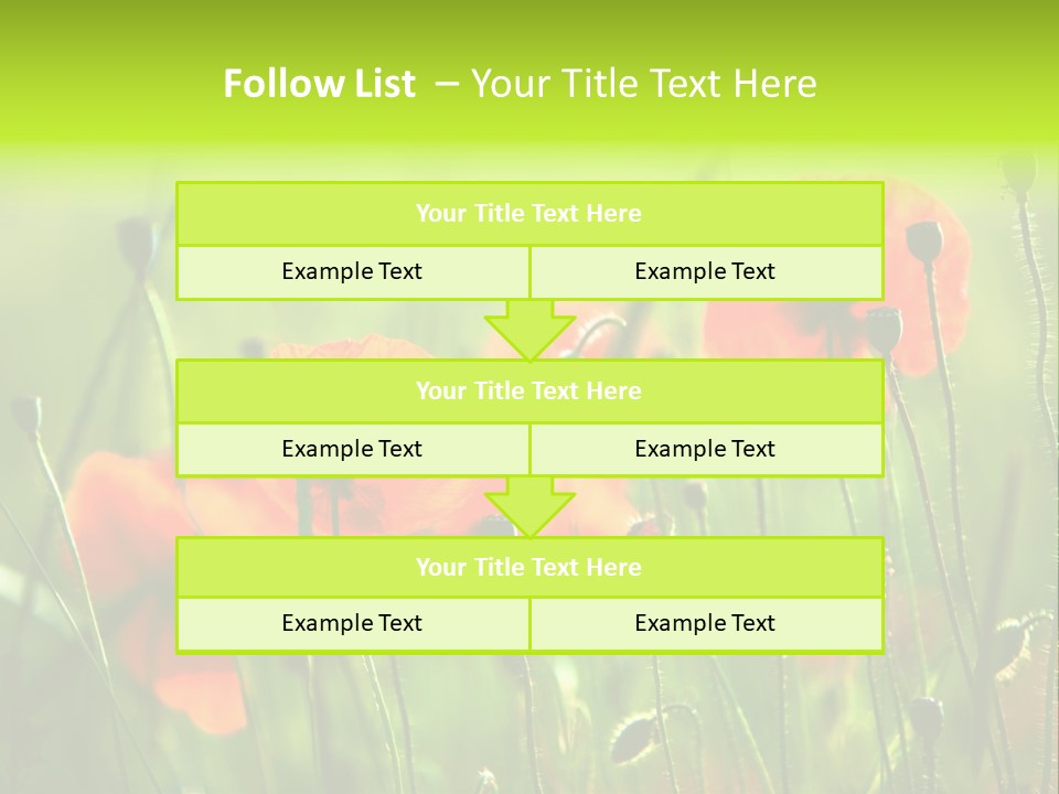 Sunny French Dordogne PowerPoint Template