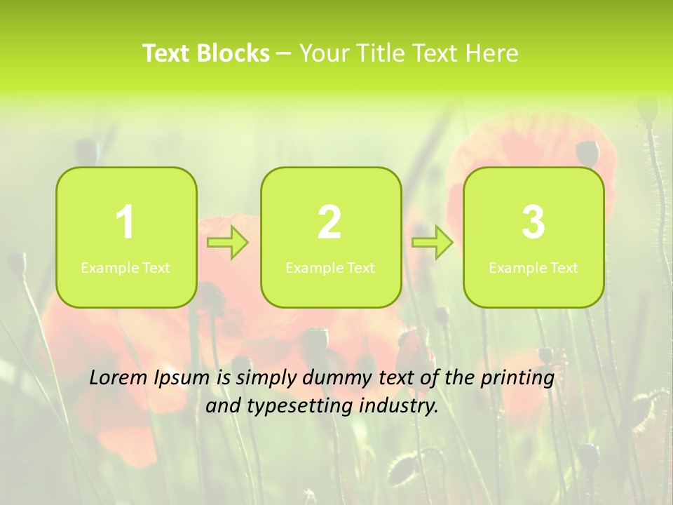 Sunny French Dordogne PowerPoint Template