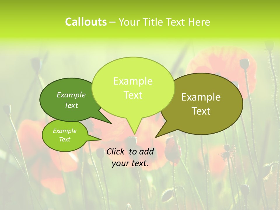 Sunny French Dordogne PowerPoint Template