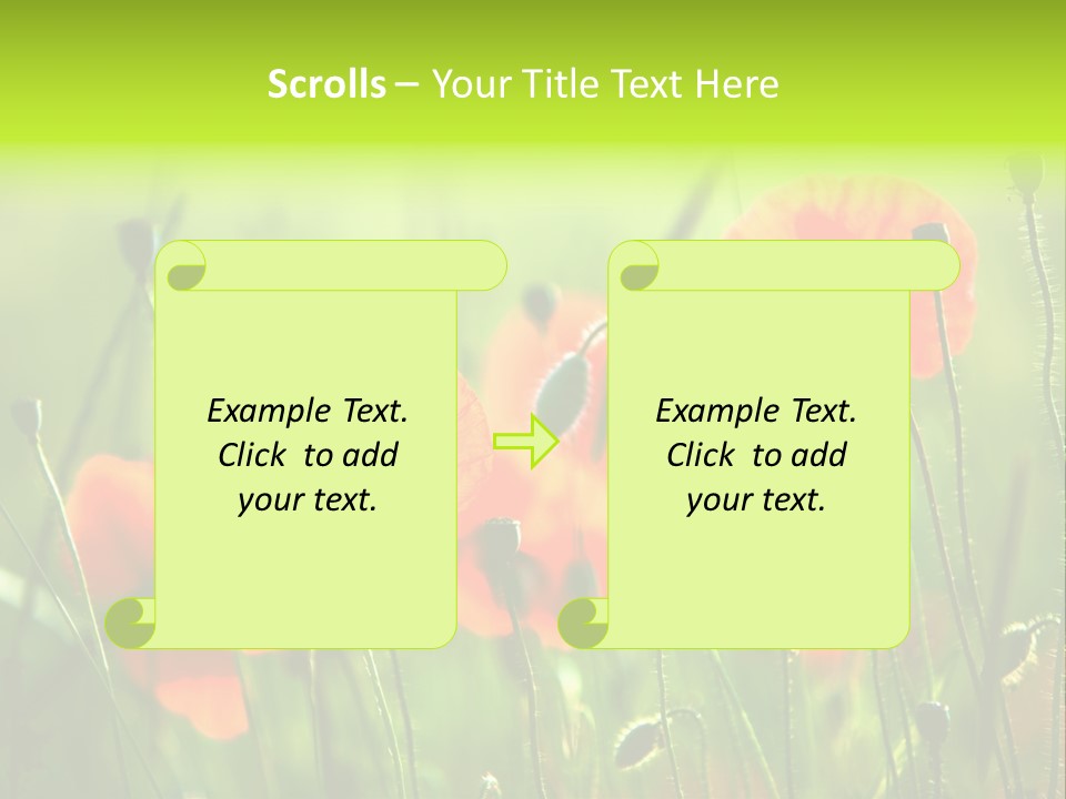 Sunny French Dordogne PowerPoint Template
