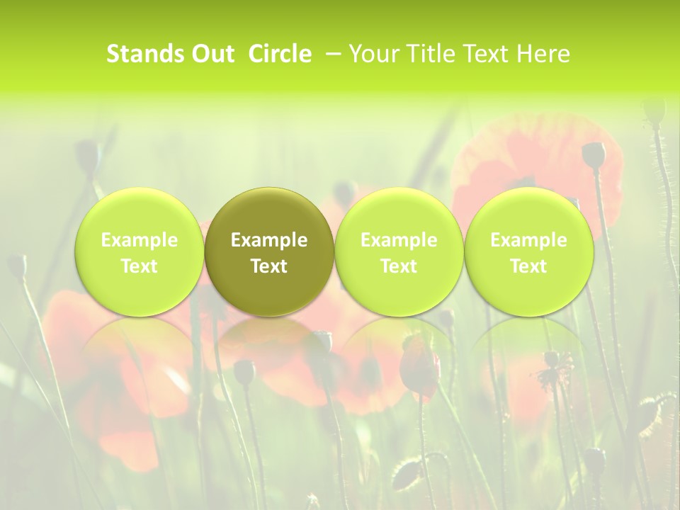 Sunny French Dordogne PowerPoint Template