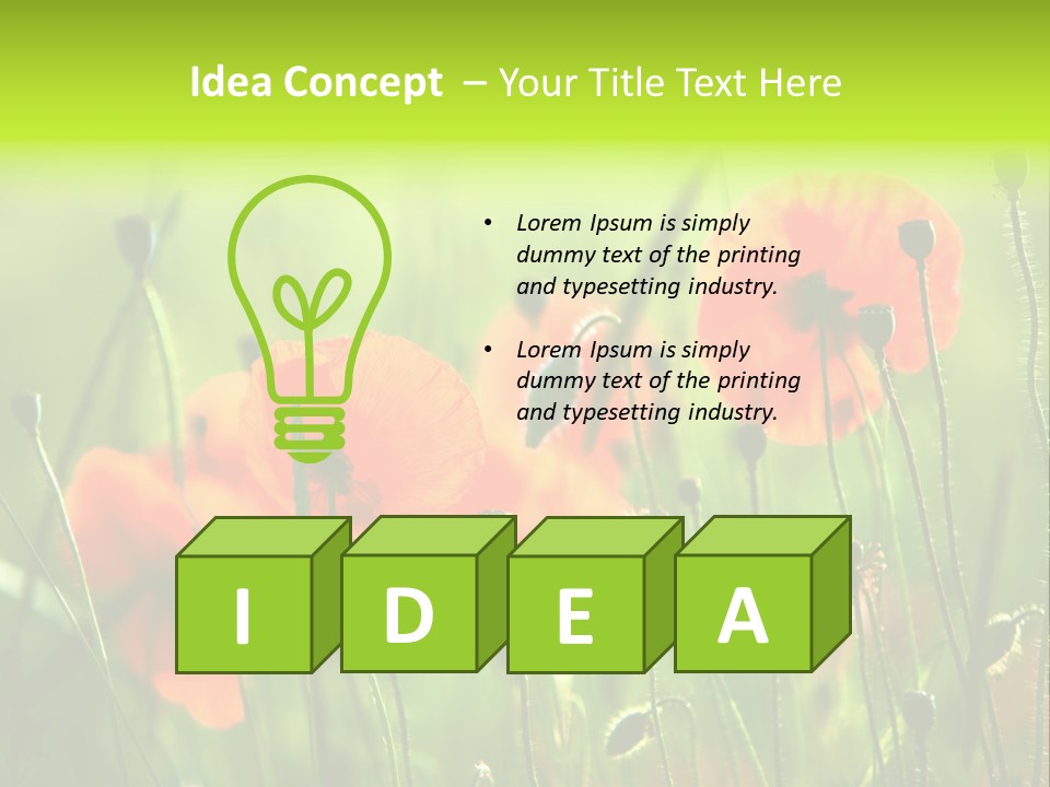 Sunny French Dordogne PowerPoint Template