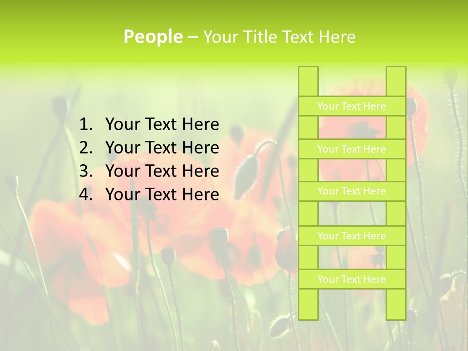 Sunny French Dordogne PowerPoint Template