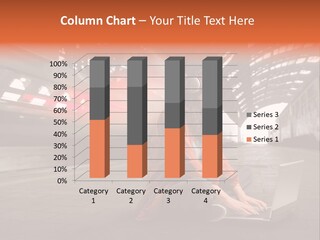 Caucasian Railway Listen PowerPoint Template