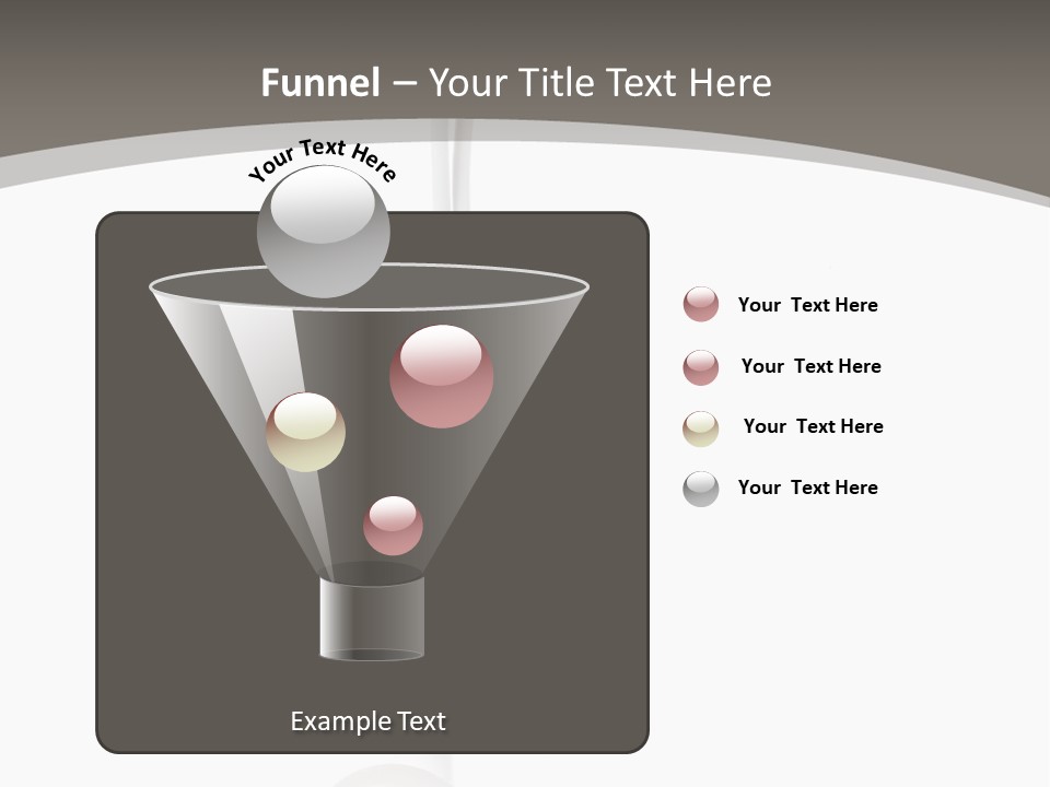 Music Isolated Cable PowerPoint Template