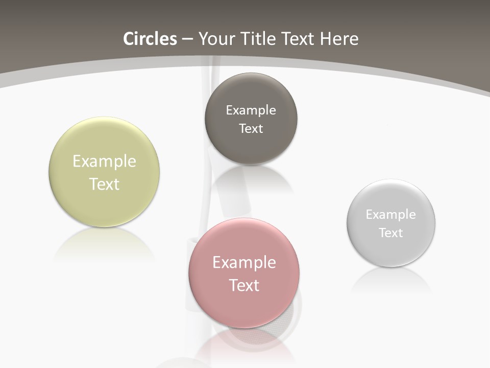 Music Isolated Cable PowerPoint Template