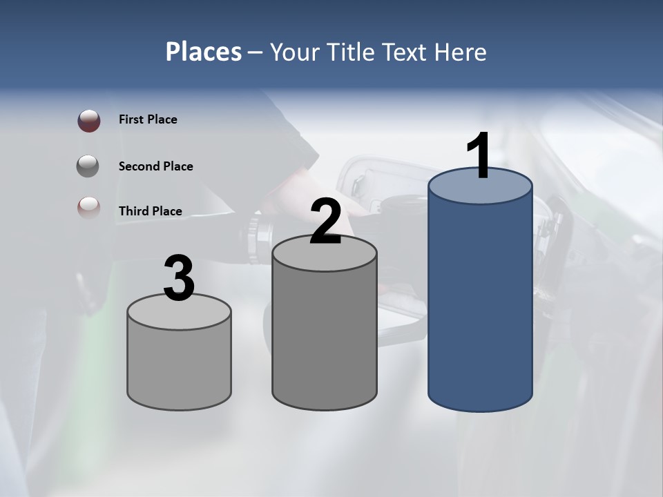 High Auto Sign PowerPoint Template