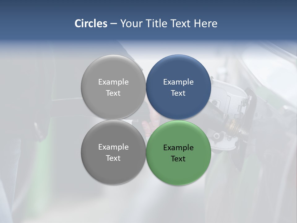 High Auto Sign PowerPoint Template