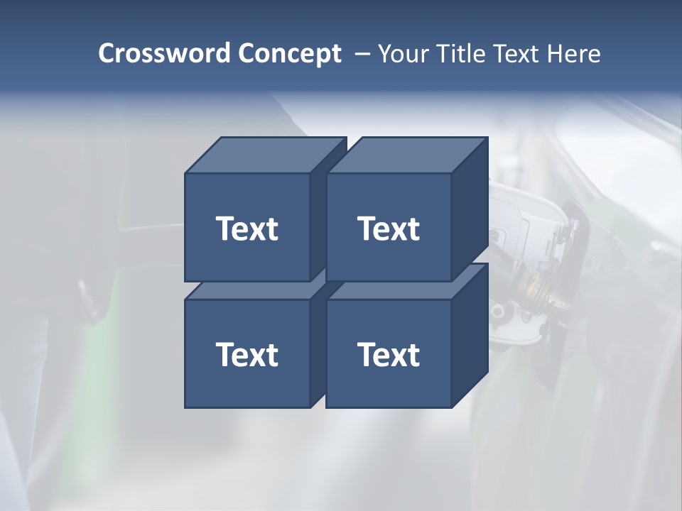 High Auto Sign PowerPoint Template