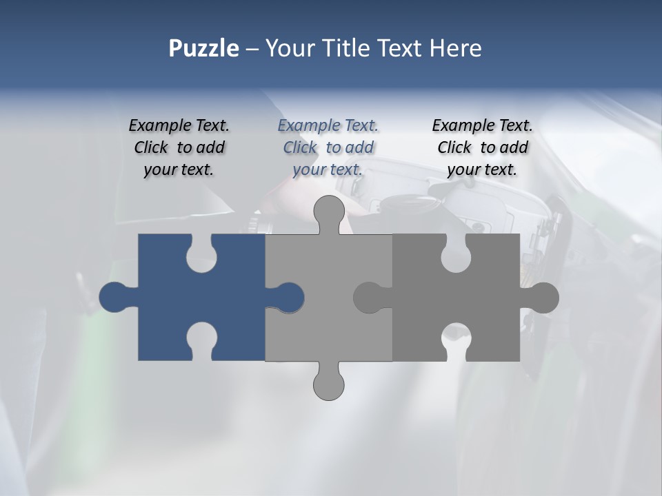 High Auto Sign PowerPoint Template