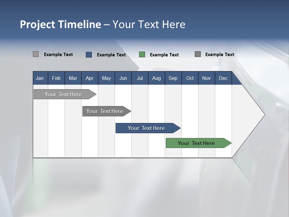 High Auto Sign PowerPoint Template
