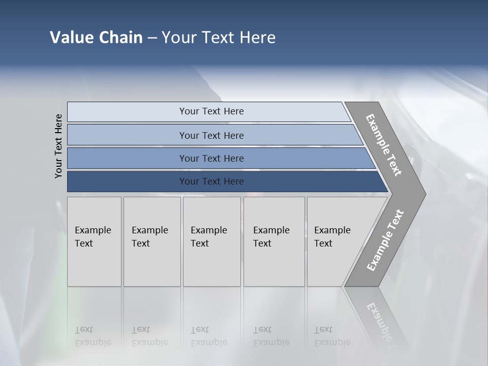 High Auto Sign PowerPoint Template