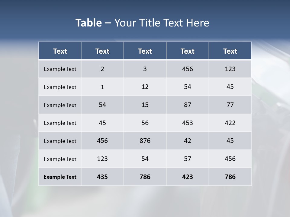High Auto Sign PowerPoint Template