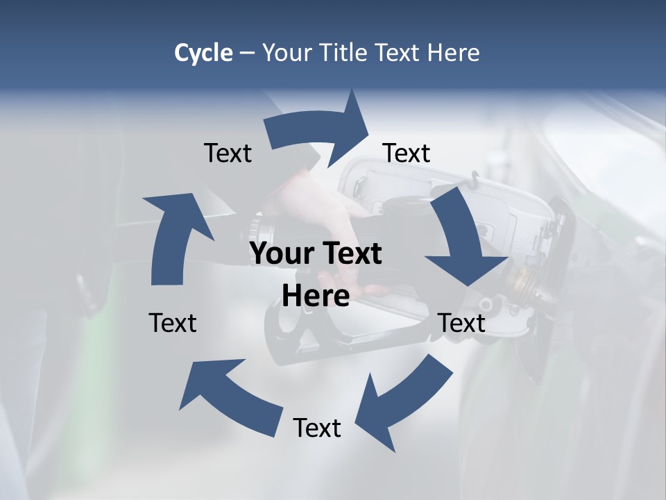 High Auto Sign PowerPoint Template